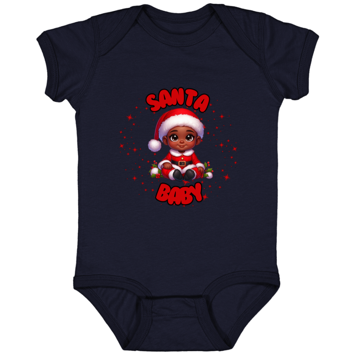 Santa Baby Boy Onesie