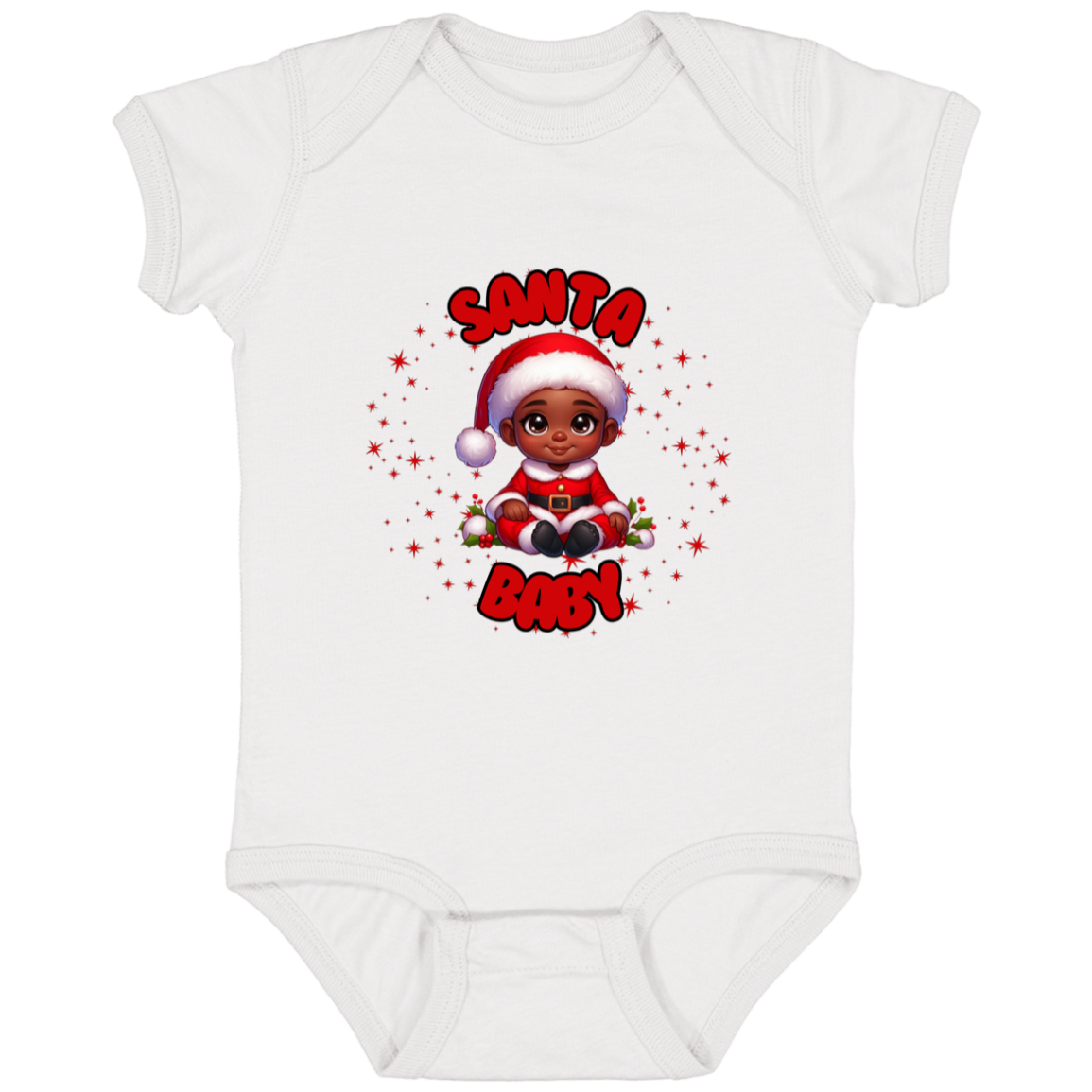 Santa Baby Boy Onesie