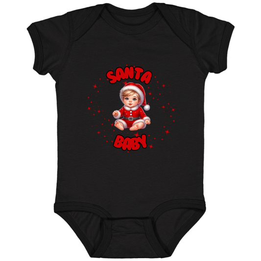 Santa Baby Boy Onesie