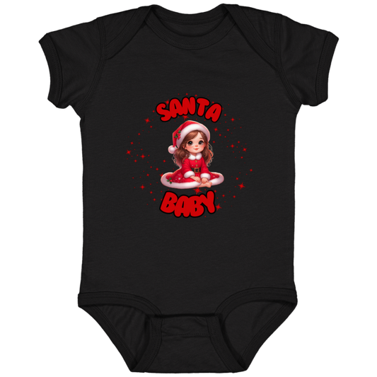 Santa Baby Girl Onesie