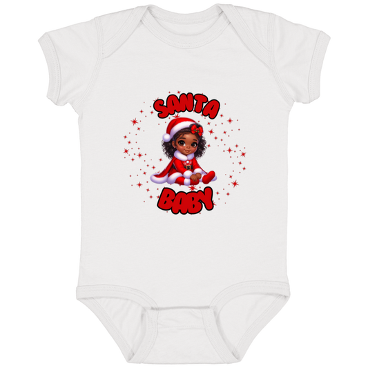 Santa Baby Girl Onesie